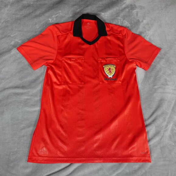 Adidas Scottish Football Association Referee Soccer Jersey Mens M 2019/2020 - Picture 1 of 9
